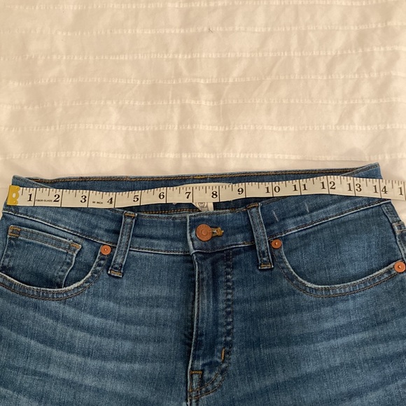Madewell 8” Skinny Jeans, raw hem Size 26 - Picture 14 of 15